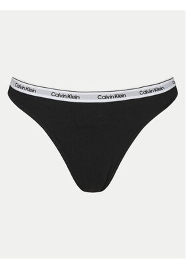 Calvin Klein Underwear Komplet 3 par fig klasycznych 000QD5207E Kolorowy. Materiał: bawełna. Wzór: kolorowy