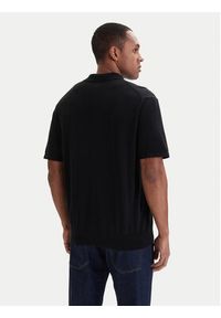 Calvin Klein Polo LV04LC326G Czarny Regular Fit. Typ kołnierza: polo. Kolor: czarny. Materiał: bawełna #3