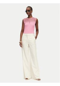 Rinascimento Top CFM0012239003 Różowy jasny Slim Fit. Kolor: różowy. Materiał: syntetyk #5