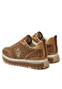 Liu Jo Sneakersy Maxi Wonder 71 BF4003 PX195 Brązowy. Kolor: brązowy. Materiał: skóra, zamsz #5