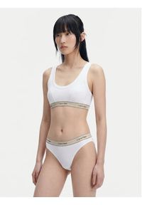 Calvin Klein Biustonosz Lightly Lined LV00QF8594 Biały. Kolor: biały. Materiał: bawełna #4