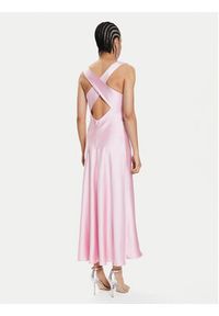 Imperial Sukienka koktajlowa AEQJHBA Różowy Slim Fit. Kolor: różowy. Materiał: syntetyk. Styl: wizytowy
