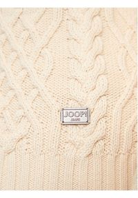 JOOP! Jeans Sweter 15 JJK-07Silano 30043085 Beżowy Modern Fit. Kolor: beżowy. Materiał: bawełna #5