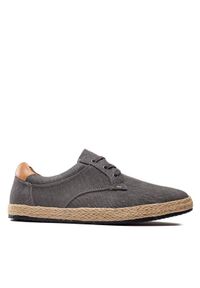 Lanetti Espadryle 121AM0280 Szary. Kolor: szary. Materiał: materiał #1