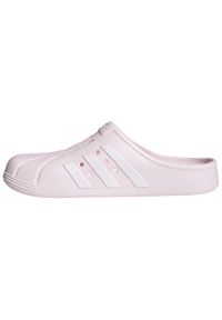 Adidas - Klapki adidas Adilette Clog GZ5888 różowe. Okazja: na co dzień. Kolor: różowy. Materiał: materiał, syntetyk. Styl: casual, klasyczny, sportowy #5