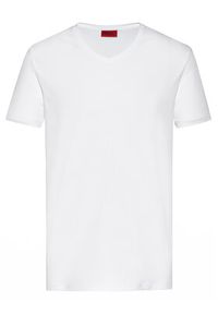 Hugo Komplet 2 t-shirtów V 50325417 Biały Slim Fit. Kolor: biały. Materiał: bawełna #5