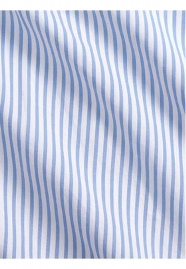 Polo Ralph Lauren Koszula 710886462003 Błękitny Custom Fit. Typ kołnierza: polo. Kolor: niebieski. Materiał: bawełna