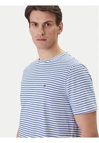 TOMMY HILFIGER - Tommy Hilfiger T-Shirt Ess Seasonal MW0MW40923 Niebieski Regular Fit. Kolor: niebieski. Materiał: bawełna #4