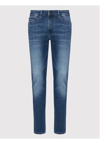 Tommy Jeans Jeansy Scanton DM0DM09564 Granatowy Slim Fit. Kolor: niebieski