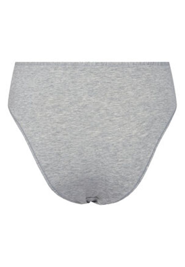 Hunkemöller Figi klasyczne z wysokim stanem 302033 Szary. Stan: podwyższony. Kolor: szary. Materiał: syntetyk