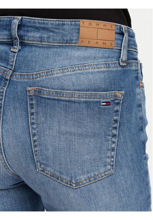 Tommy Jeans Jeansy Nora Mr DW0DW23084 Niebieski Skinny Fit. Kolor: niebieski