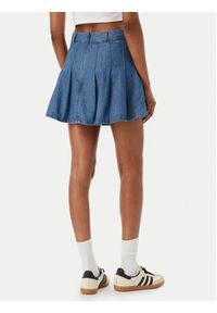 Adidas - adidas Spódnica jeansowa KD5523 Niebieski Regular Fit. Kolor: niebieski. Materiał: bawełna #5
