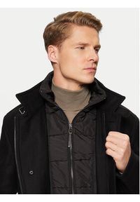 JOOP! Płaszcz wełniany 17 JC-251Makse 30043638 Czarny Regular Fit. Kolor: czarny. Materiał: wełna #4