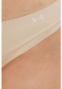 Under Armour stringi (3-pack) kolor beżowy. Kolor: beżowy #3