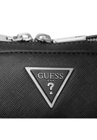 Guess Torba na laptopa Certosa Saffiano Smart HMECSA P3138 Czarny. Kolor: czarny. Materiał: skóra