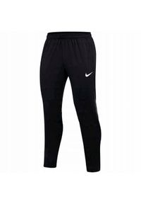 Nike - Męskie Spodnie Do Biegania Academy Pro DriFIT. Kolor: czarny. Materiał: dresówka