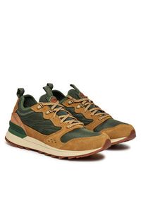 Merrell Sneakersy Alpine 83 Sneaker Recraft J006373 Khaki. Kolor: brązowy. Materiał: skóra, zamsz