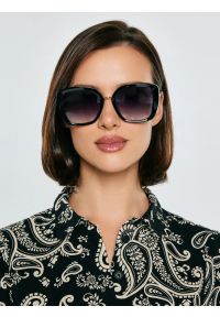 Big-Star - Okulary przeciwsłoneczne damskie czarne Klori 906. Kolor: czarny #5