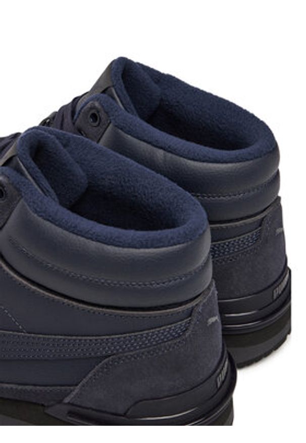 Puma Sneakersy St Runner V4 Mid Sd 402894 02 Granatowy. Kolor: niebieski. Materiał: skóra