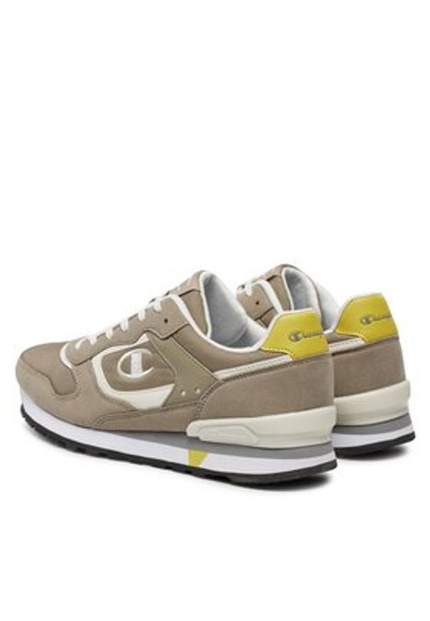 Champion Sneakersy Run 85 Low Cut Shoe S22136-CHA-GS522 Khaki. Kolor: brązowy. Materiał: materiał. Sport: bieganie