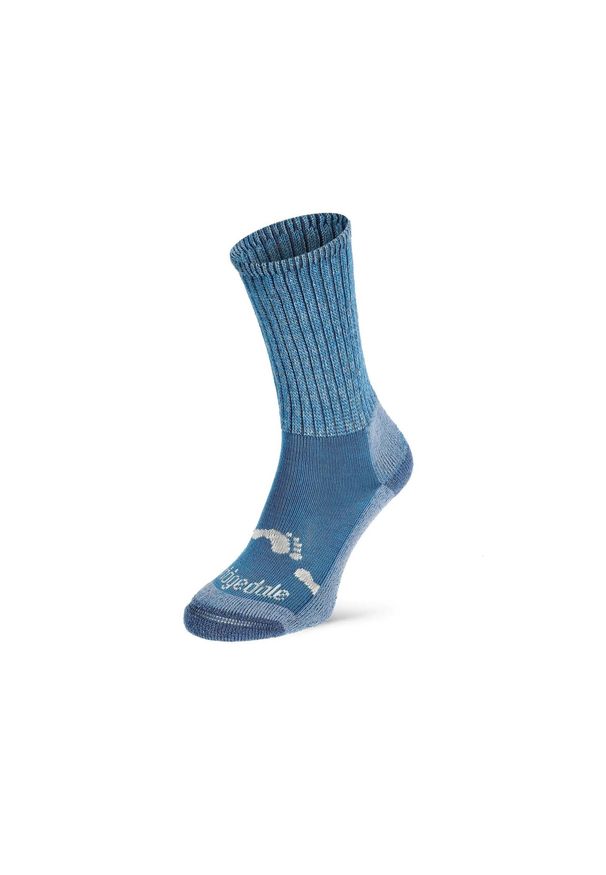 BRIDGEDALE - Skarpety Bridgedale Hike All Season Junior Merino Comfort Boot - storm/blue. Kolor: niebieski. Sport: turystyka piesza