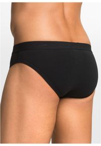 bonprix - Slipy z bawełną (5 par). Kolor: czarny. Materiał: bawełna. Wzór: kolorowy #3