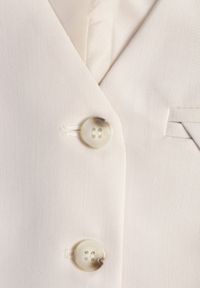 Born2be - Beżowa Kamizelka Garniturowa z Imitacją Kieszonek Mawelin. Kolor: beżowy #4