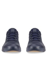 ecco - ECCO Sneakersy Gruuv M 52522401303 Granatowy. Kolor: niebieski. Materiał: skóra #4