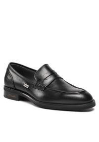 Półbuty Pollini SB10033G0FUT0000 Nero. Kolor: czarny. Materiał: skóra