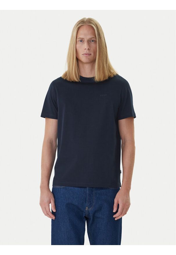 JOOP! T-Shirt Cosmo 30041079 Granatowy Modern Fit. Kolor: niebieski. Materiał: bawełna