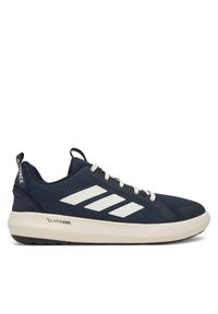 Adidas - Trekkingi adidas. Kolor: niebieski. Technologia: ClimaCool (Adidas). Model: Adidas Terrex. Sport: turystyka piesza