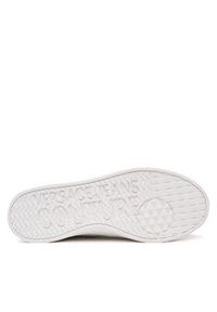 Versace Jeans Couture Sneakersy 79VA3SK3 Biały. Kolor: biały. Materiał: skóra #5