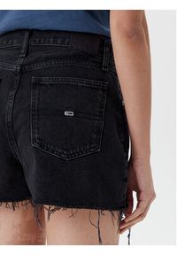 Tommy Jeans Szorty jeansowe DW0DW20097 Czarny Regular Fit. Kolor: czarny. Materiał: bawełna