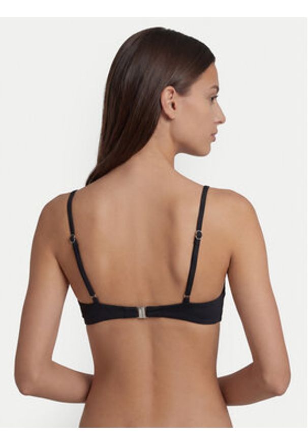 Guess Góra od bikini E5GJ11 MC040 Czarny. Kolor: czarny. Materiał: syntetyk