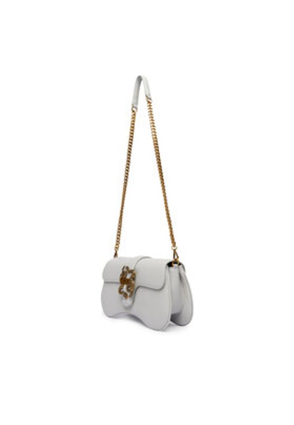 Just Cavalli Torebka 80RA4BA1 ZSA89 Szary. Kolor: szary. Materiał: skórzane