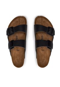 Birkenstock Klapki Arizona Bs 0051191 Czarny. Kolor: czarny. Materiał: skóra