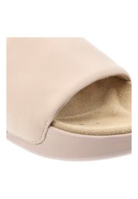 Różowe Klapki Rieker Modne Wsuwane Obuwie Damskie. Okazja: na co dzień, na spacer. Kolor: różowy. Sezon: lato. Styl: casual, sportowy #5