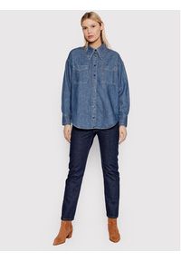 Levi's® Koszula jeansowa Jadon A1776-0000 Granatowy Relaxed Fit. Kolor: niebieski. Materiał: jeans, bawełna #3