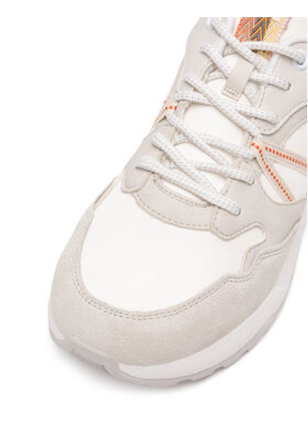 Rieker Revolution Lifestyle Sneakersy W2501-80 Beżowy. Kolor: beżowy. Materiał: materiał