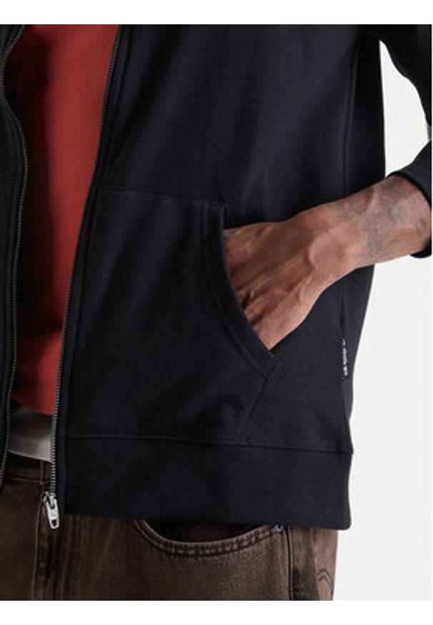 Quiksilver Bluza EQYFT04952 Czarny Regular Fit. Kolor: czarny. Materiał: syntetyk