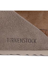 Birkenstock Klapki Kyoto 1015573 Szary. Kolor: szary. Materiał: skóra, zamsz #3