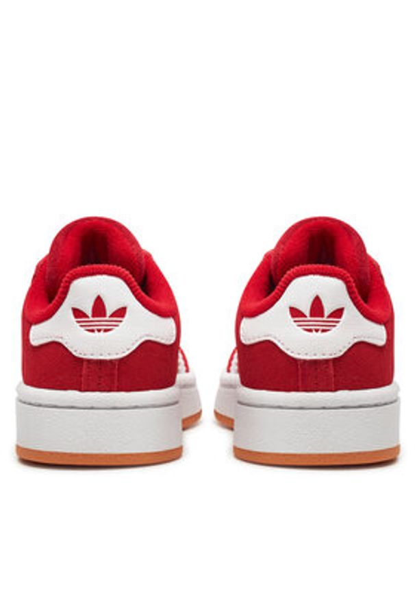 Adidas - adidas Sneakersy Campus 00s JI4329 Czerwony. Kolor: czerwony. Materiał: zamsz, skóra. Model: Adidas Campus
