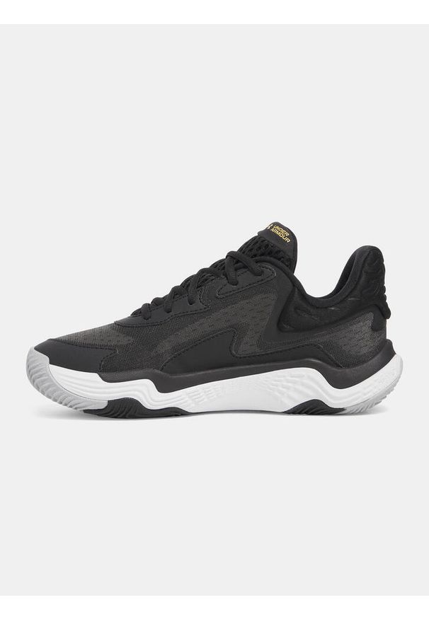 Buty do koszykówki Under Armour Spawn 7. Kolor: czarny. Sport: koszykówka