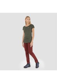 Salewa - Spodnie trekkingowe damskie Puez Orval 2 Dst Women. Kolor: czerwony. Długość: długie