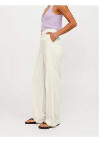 JJXX Spodnie materiałowe Mary 12249985 Beżowy Regular Fit. Kolor: beżowy. Materiał: len, wiskoza #1