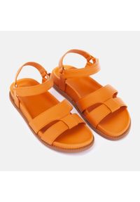 Marco Shoes Sandały Modena pomarańczowe. Kolor: pomarańczowy. Materiał: skóra. Sezon: lato #3