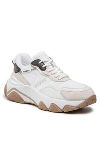 Guess Sneakersy Micola FL7MIC FAL12 Biały. Kolor: biały. Materiał: materiał #5
