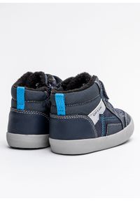 Geox - Sneakersy dziecięce GEOX B Gisli B (B161NB 054AU C4231). Okazja: na co dzień. Kolor: niebieski. Materiał: syntetyk, materiał. Szerokość cholewki: normalna
