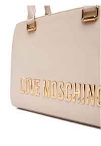 Love Moschino - LOVE MOSCHINO Torebka JC4022PP0NKD0110 Écru. Materiał: skórzane