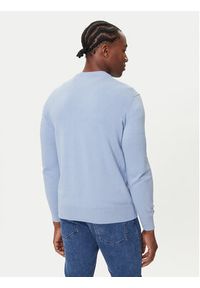 BOSS Sweter Kanovano_S 50527583 Błękitny Regular Fit. Kolor: niebieski. Materiał: bawełna #3